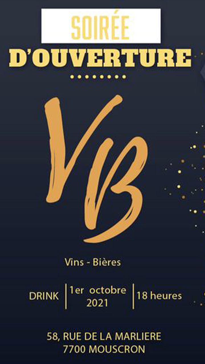 Soirée d'ouverture du VB - bar à vins et bières spéciales