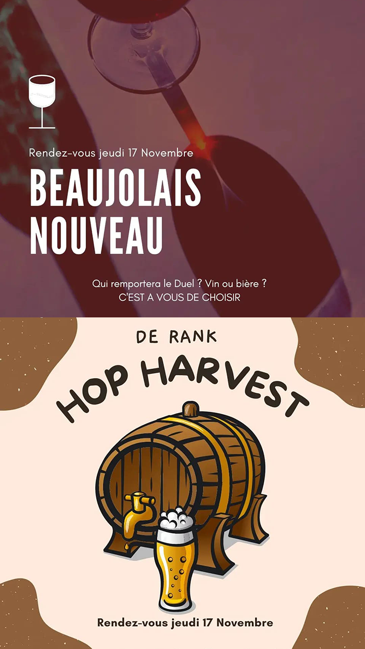 Ce jeudi, c'est la bataille : Beaujolais nouveau ou 