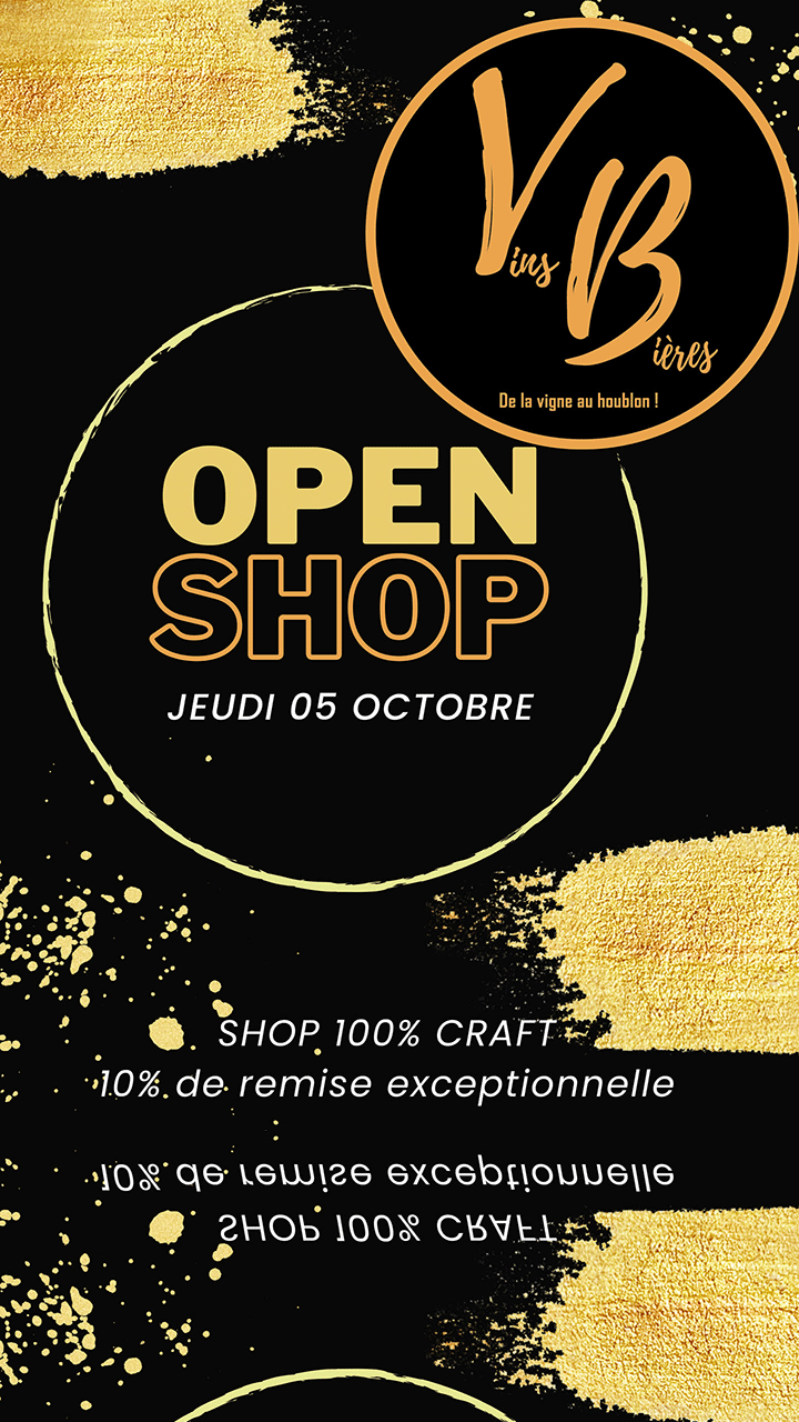 Nous avons l'immense plaisir de vous annoncer que votre bar préféré innove et ajoute un espace SHOP. 
Notre objectif est de mettre en avant des brasseries artisanales dont vous ne trouverez pas les produits dans les supermarchés. Mais aussi, surtout, vous faire découvrir de nouvelles saveurs. De quoi vous faire plaisir mais également, pourquoi pas, en faire profiter la famille, les amis, les collègues... avec quelques produits 100% craft.
Convaincus ? Rendez-vous jeudi 5 octobre dès 17h00 pour le lancement du shop.
Spécialement ce jour-là, 10% de réduction sur votre sélection.
#shopcraft #nouveautes #bieremaison #bieresartisanales #craftbeer #happy
